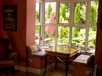 View from Guests Sitting Room