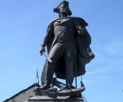 Commodore John Barry, father of the American Navy